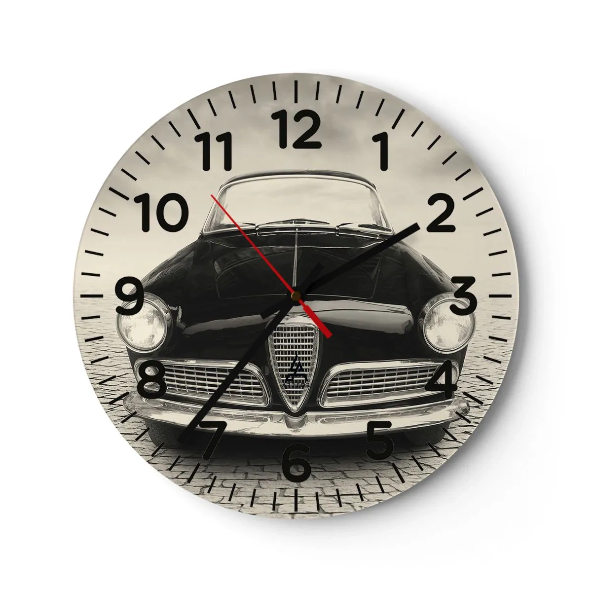 Orologio da parete - Orologio in Vetro - Come non amarmi? - 40x40 cm