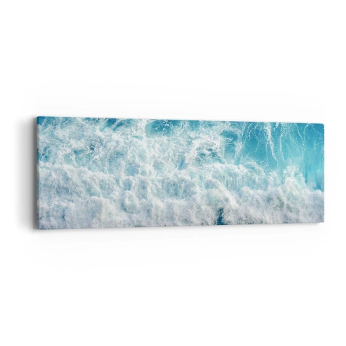 Quadro su tela - Stampe su Tela - Con gioia e saltellando - 90x30 cm