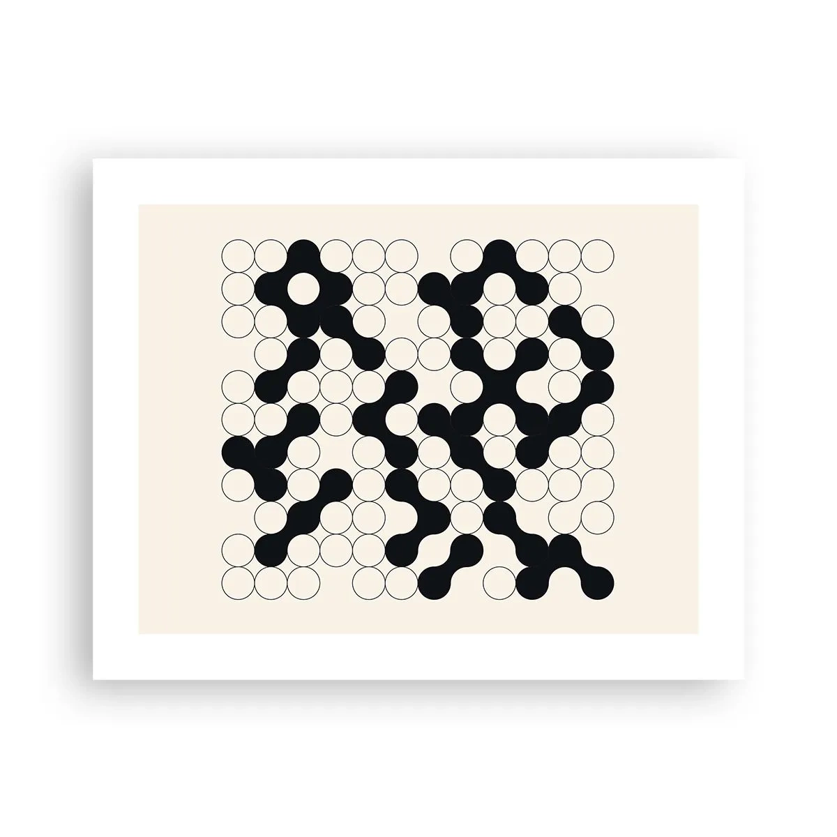 Poster - Gioco cinese: variazione - 50x40 cm