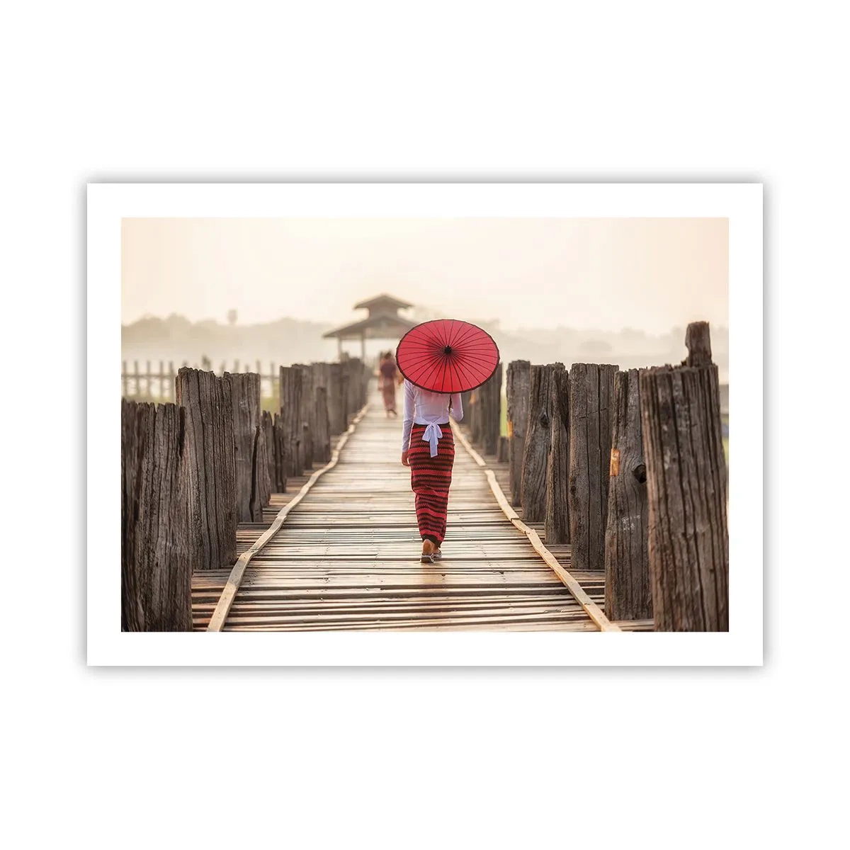 Poster - Sul vecchio ponte - 70x50 cm