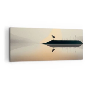 Quadro su tela - Stampe su Tela - Il signore del lago - 100x40 cm