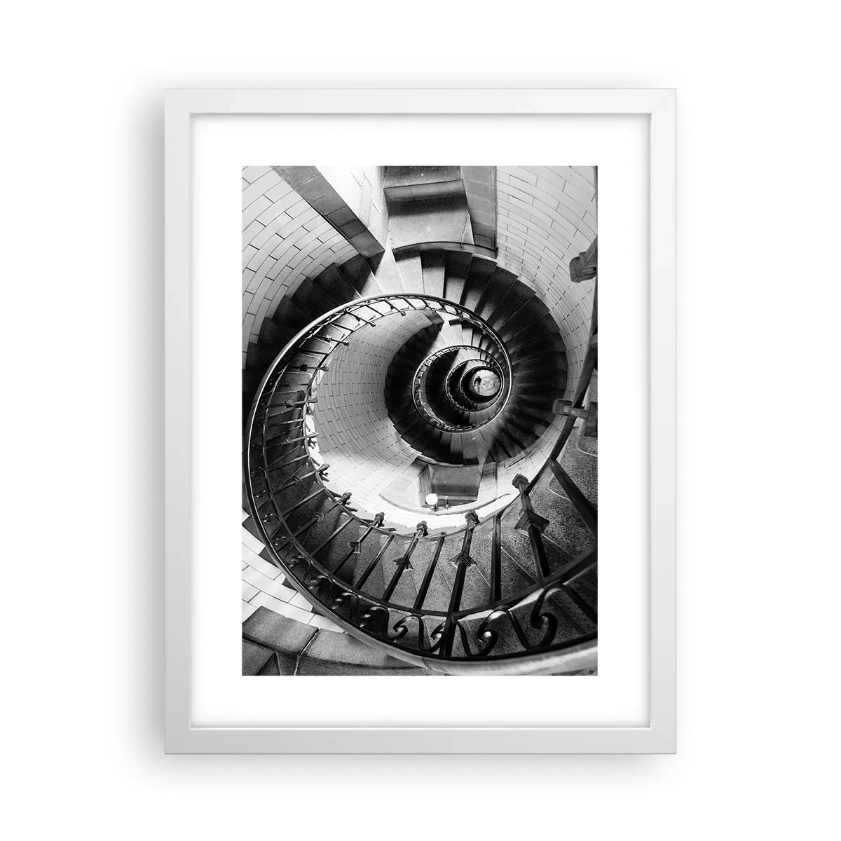 Poster in cornice bianca - Ancora più in alto - 30x40 cm