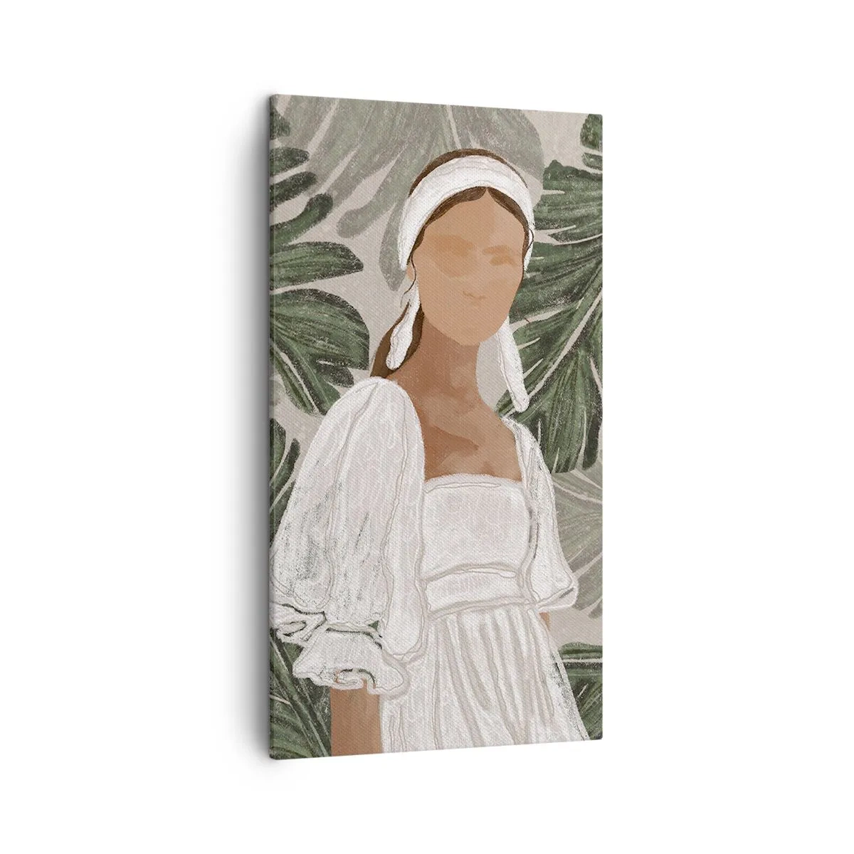 Quadro su tela - Stampe su Tela - Ritratto esotico - 45x80 cm