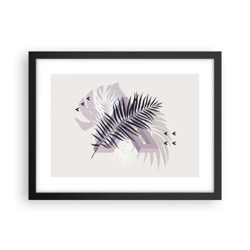 Poster in cornice nera - L'ombra dell'ombra - 40x30 cm