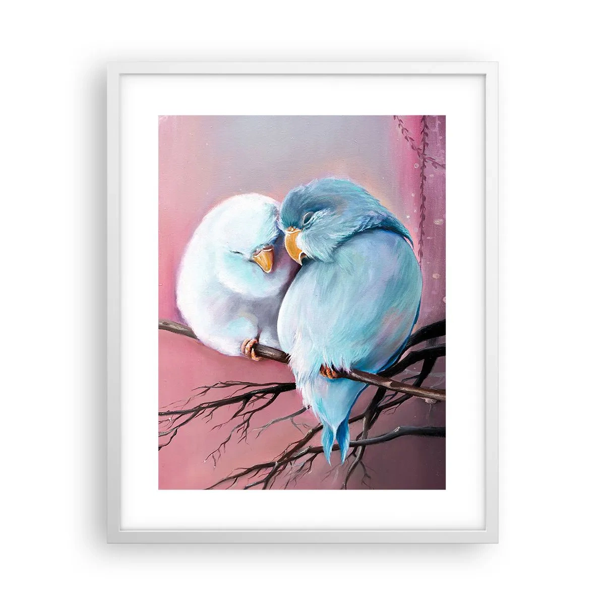 Poster in cornice bianca - Che cosa aggiungere? - 40x50 cm
