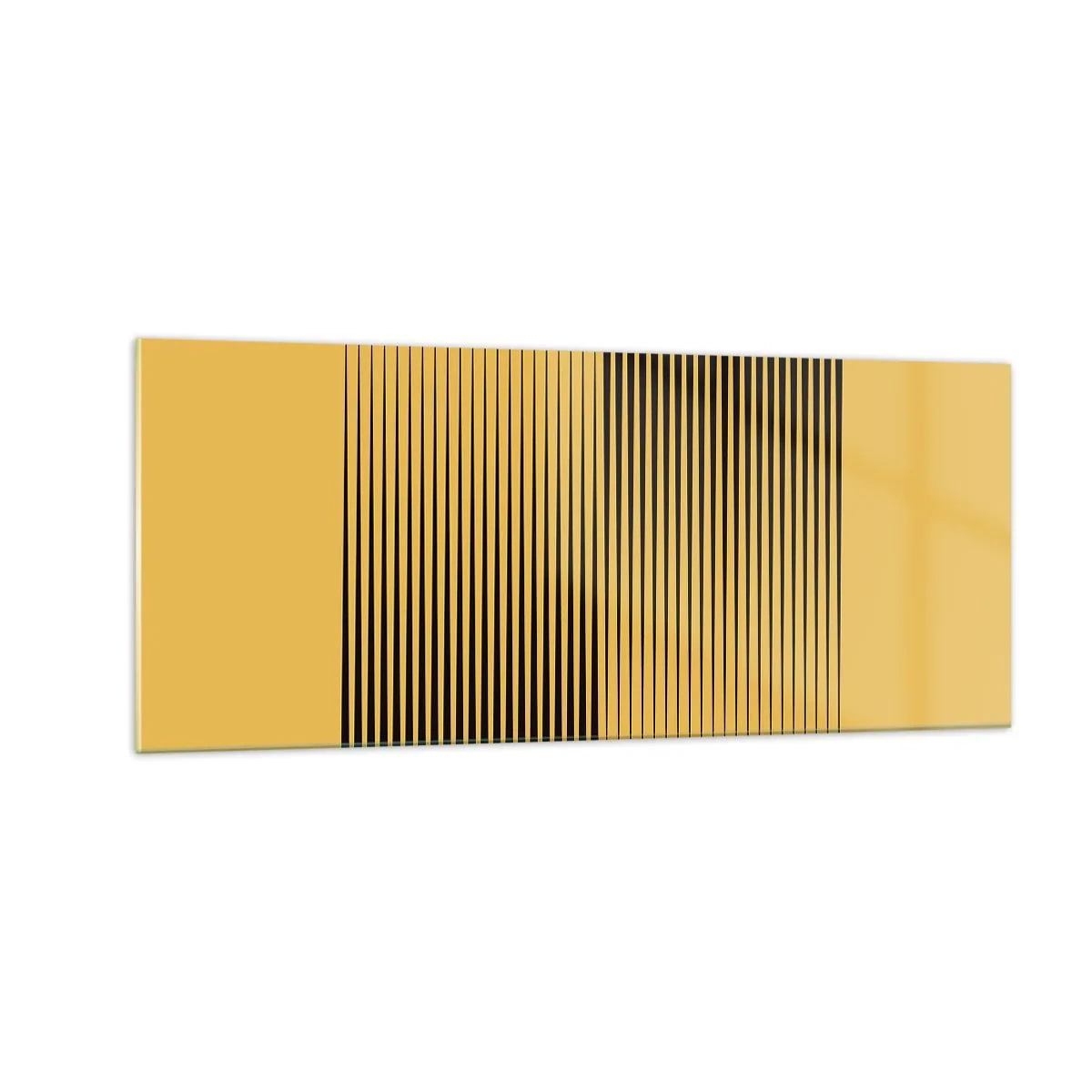 Quadro su vetro - La quadratura degli opposti - 100x40 cm