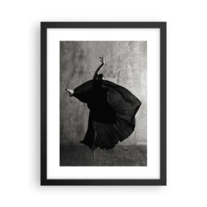 Poster in cornice nera - Fasce piene di passione - 30x40 cm