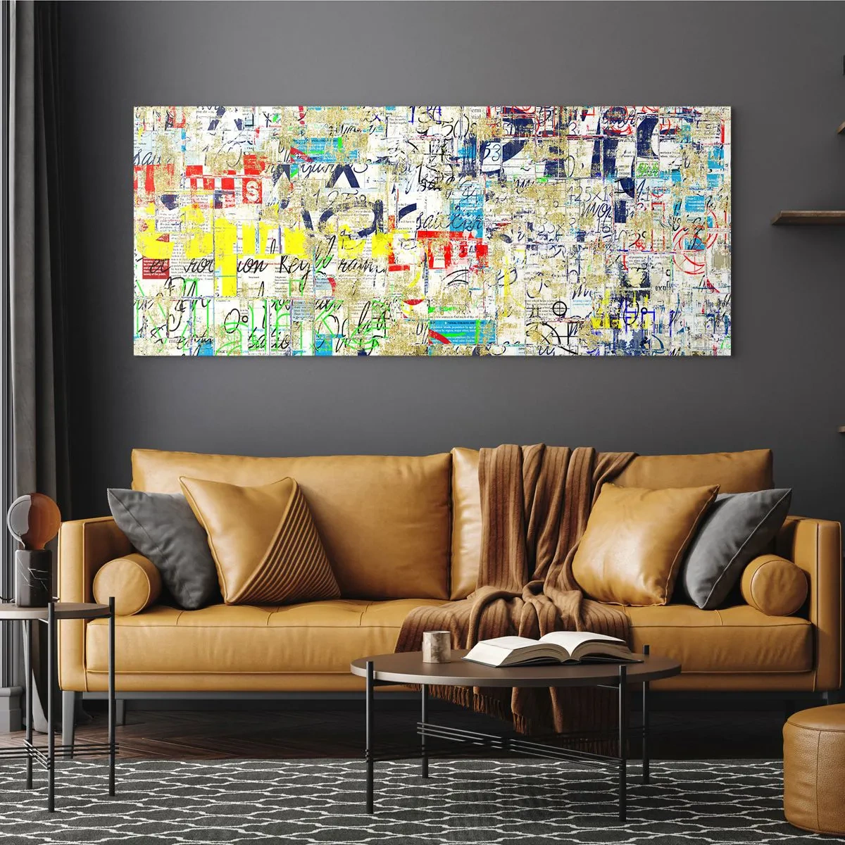 Quadro su vetro - Semplicemente bello da vedere - 90x30 cm