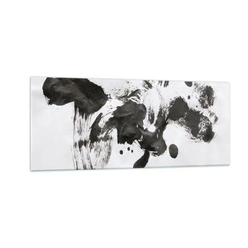 Quadro su vetro - C'è un senso nella follia? - 100x40 cm