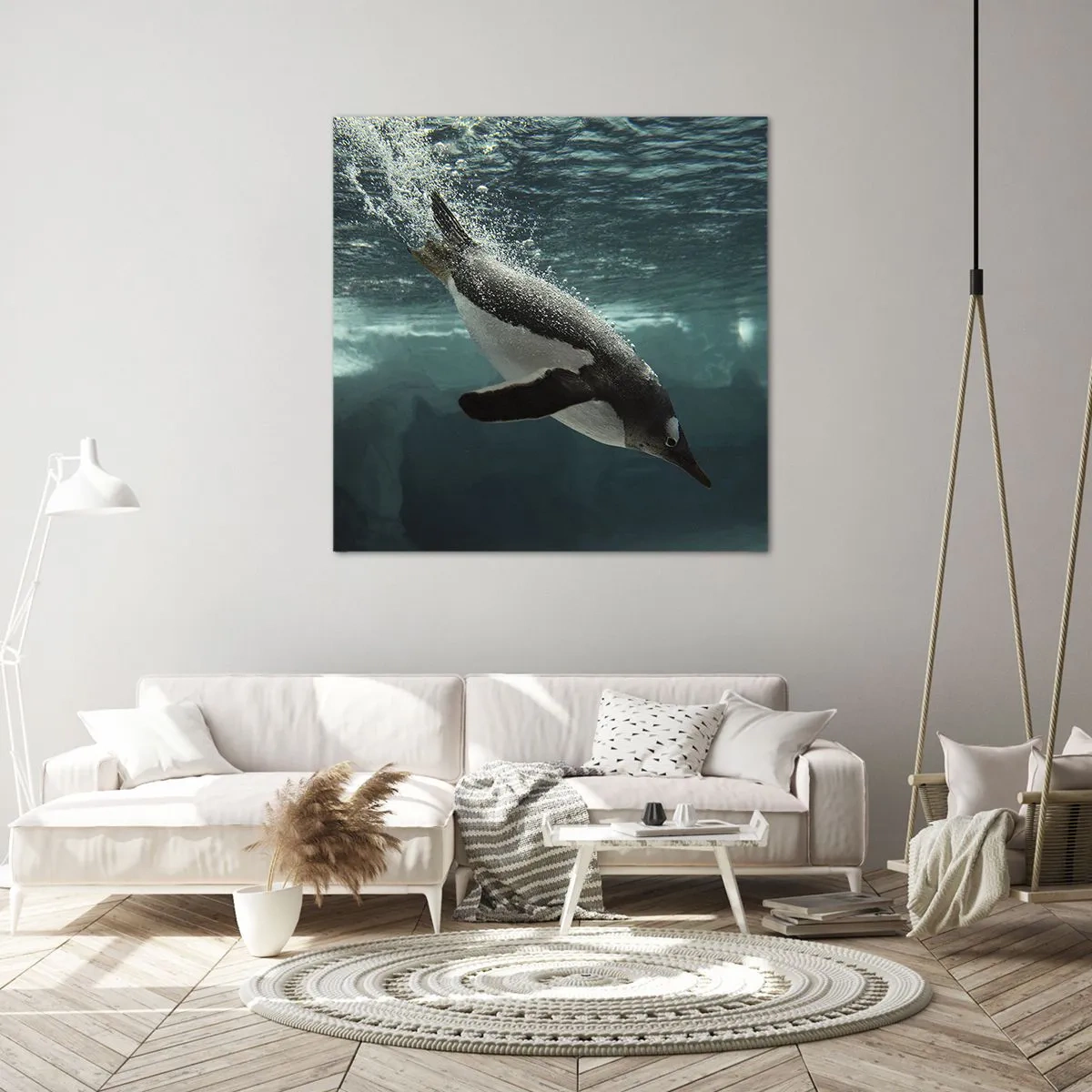 Quadro su tela - Stampe su Tela - Benvenuto nel mio mondo - 60x60 cm