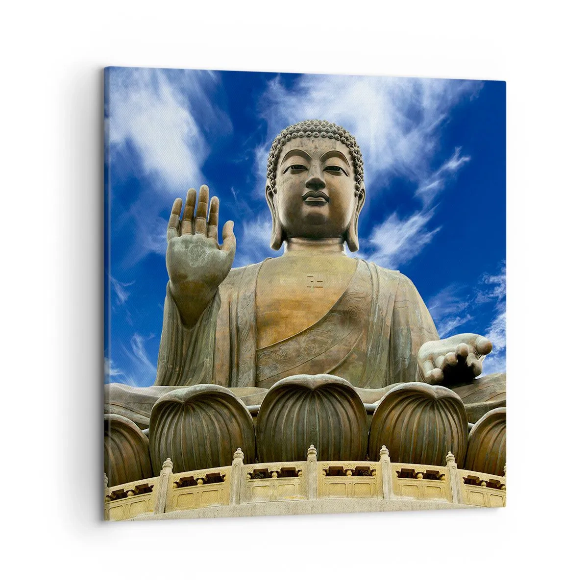 Quadro su tela - Stampe su Tela - Vivere senza paura - 50x50 cm