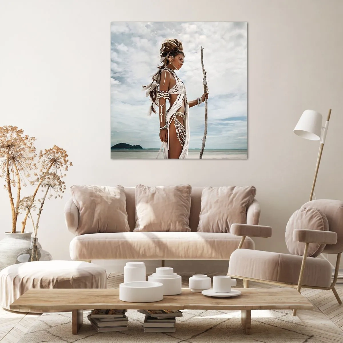 Quadro su tela - Stampe su Tela - La regina dei tropici - 30x30 cm