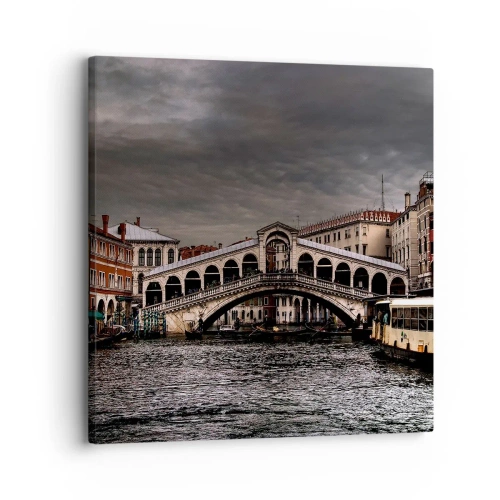 Quadro su tela - Stampe su Tela - Promessa di una sera a Venezia - 30x30 cm