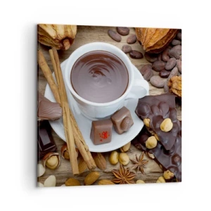 Quadro su tela - Stampe su Tela - Dalla fantastica fabbrica di cioccolato - 50x50 cm