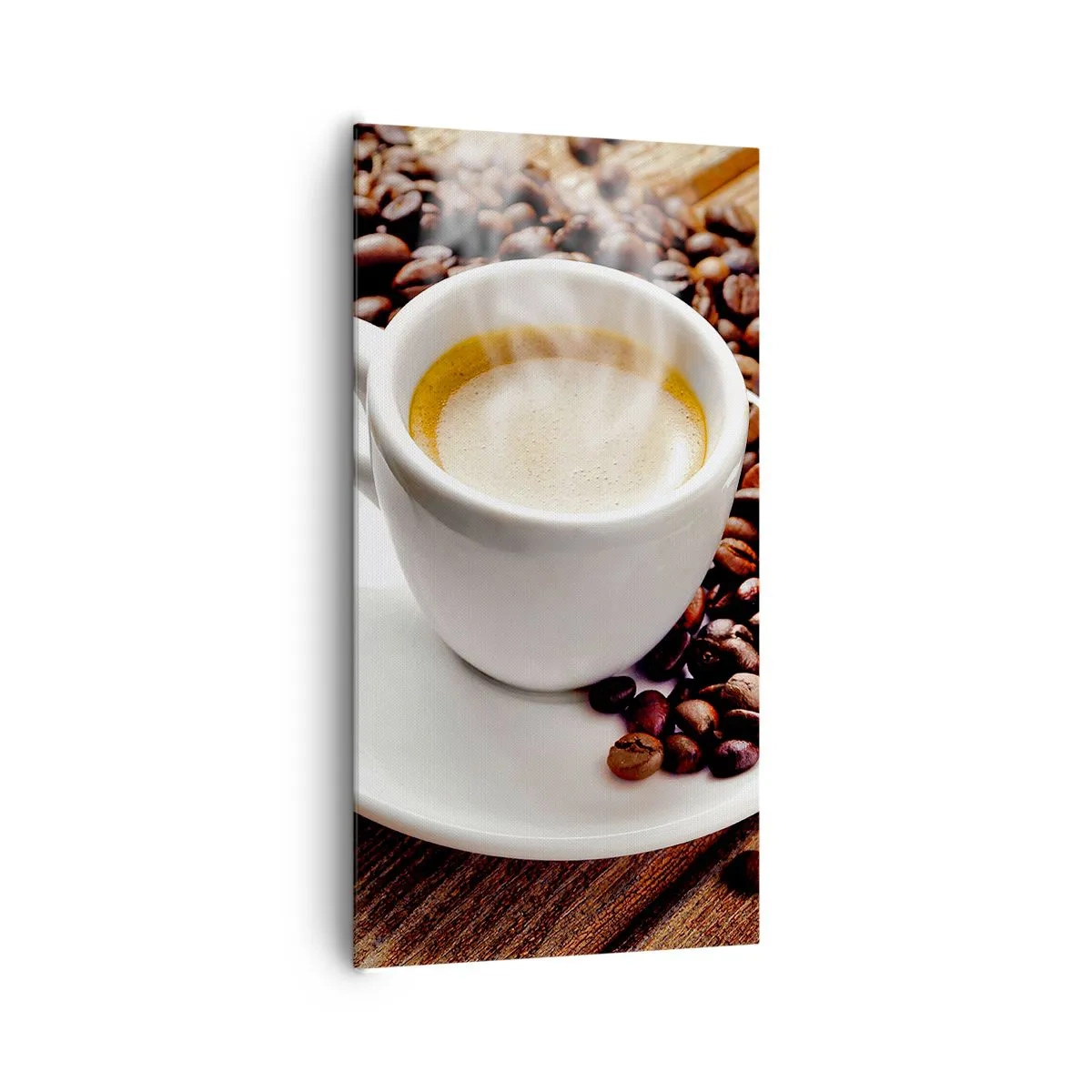 Quadro su tela - Stampe su Tela - Il caffè è pronto - 65x120 cm