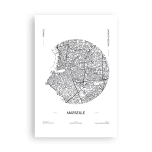 Poster - Anatomia di Marsiglia - 61x91 cm