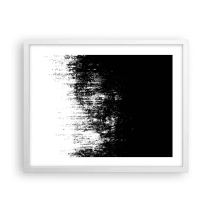 Poster in cornice bianca - E il vincitore è... - 50x40 cm