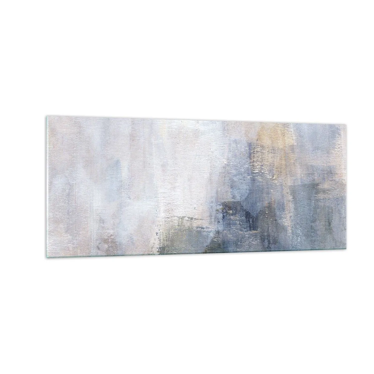 Quadro su vetro - Toni e accordi dei colori - 100x40 cm
