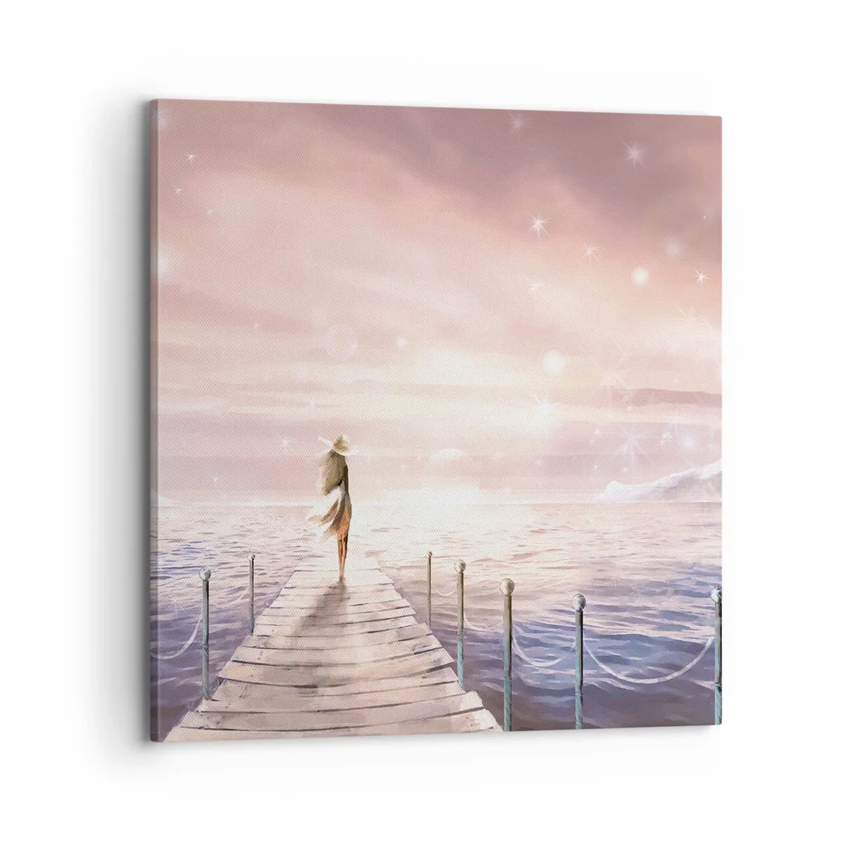 Quadro su tela - Stampe su Tela - Alla luce del sogno - 70x70 cm