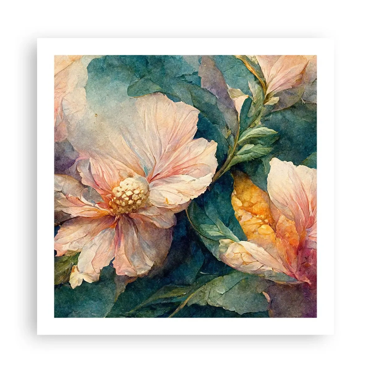 Poster - Delicatezza pura - 60x60 cm