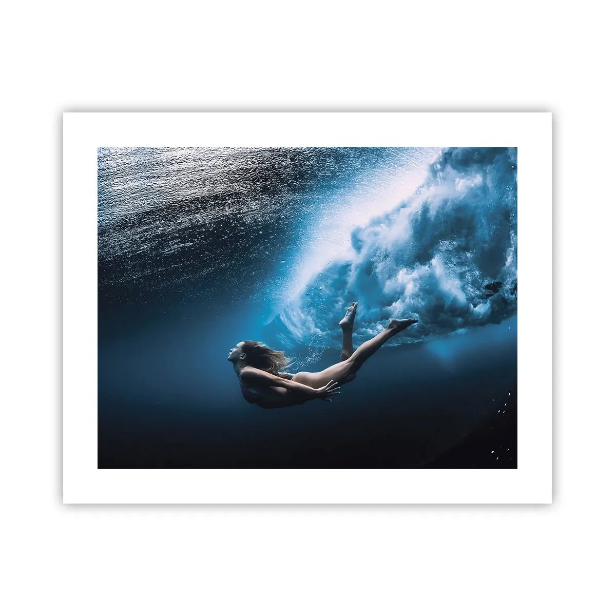 Poster - Moderna sirena - 50x40 cm