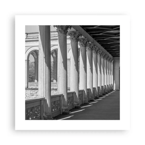 Poster - Portico soleggiato - 40x40 cm