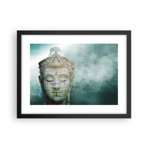 Poster in cornice nera - Cercando la luce - 40x30 cm