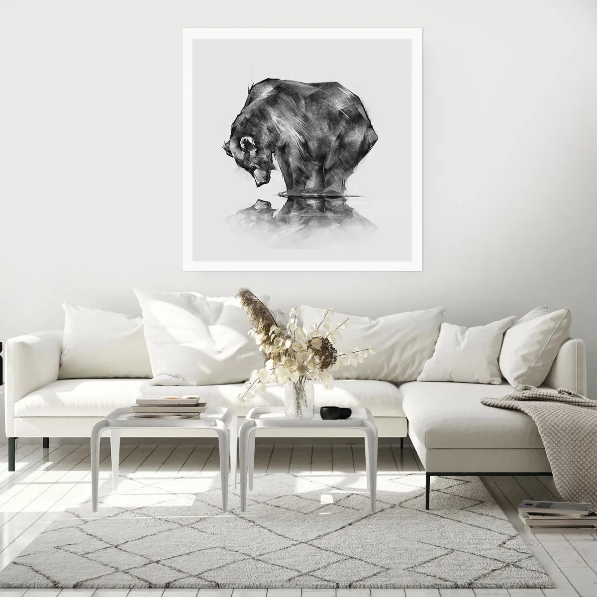 Poster - Fa piacere vedere chi ci è caro - 50x50 cm