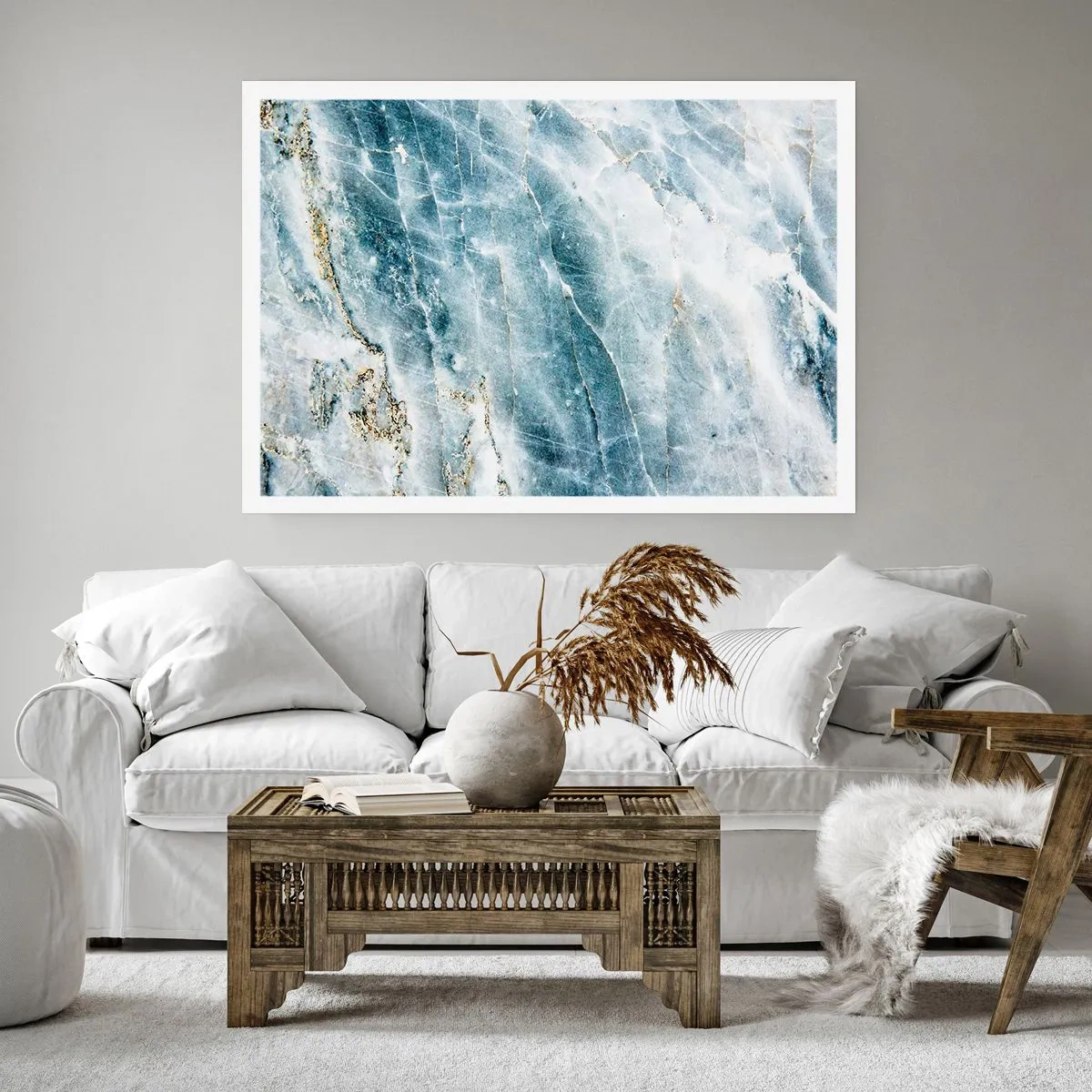 Poster - Mondo di ghiaccio - 50x40 cm