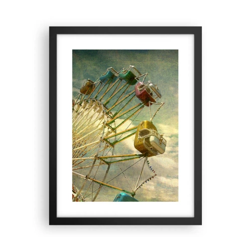 Poster in cornice nera - Il divertimento comincia... - 30x40 cm