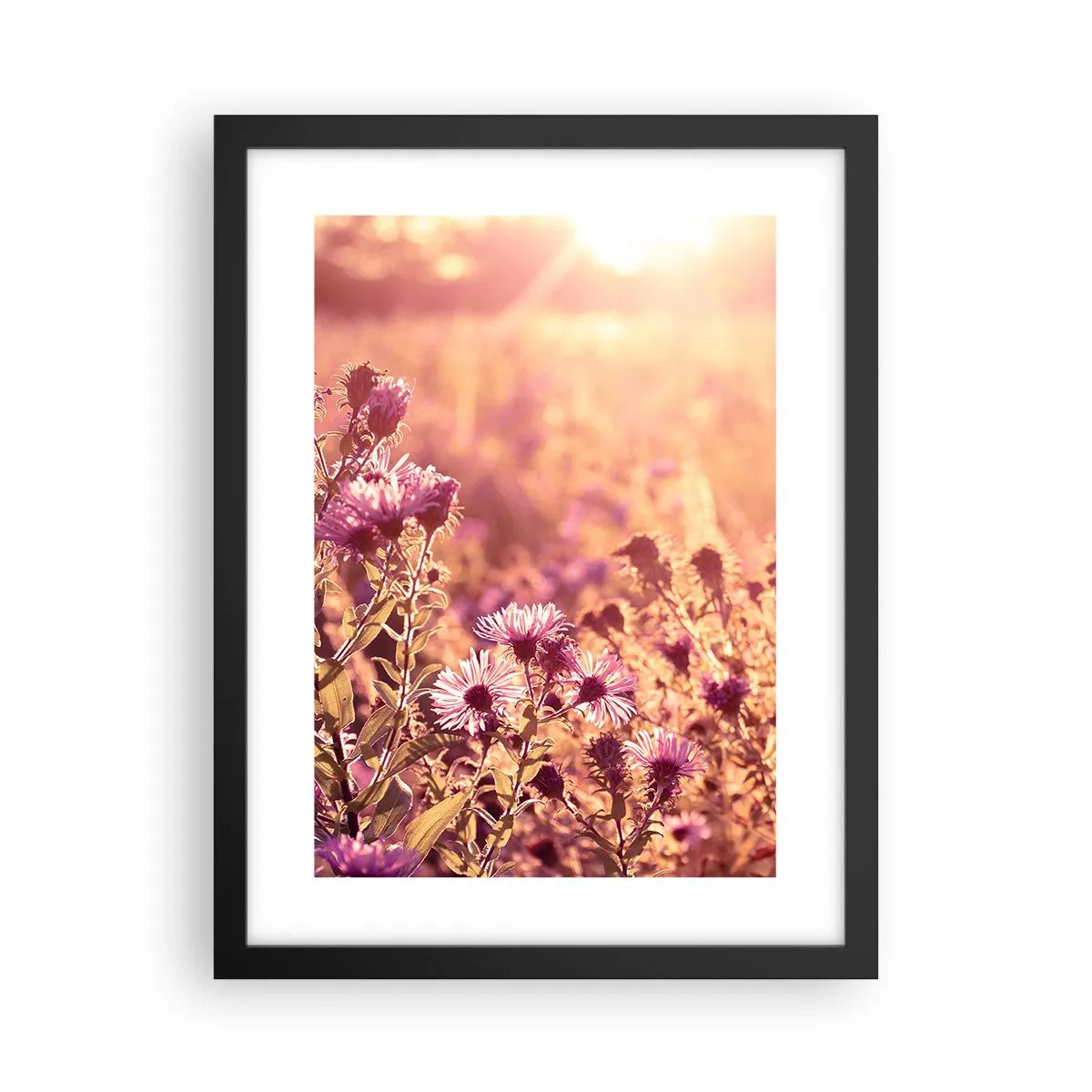 Poster in cornice nera - Prima della fine dell'estate - 30x40 cm