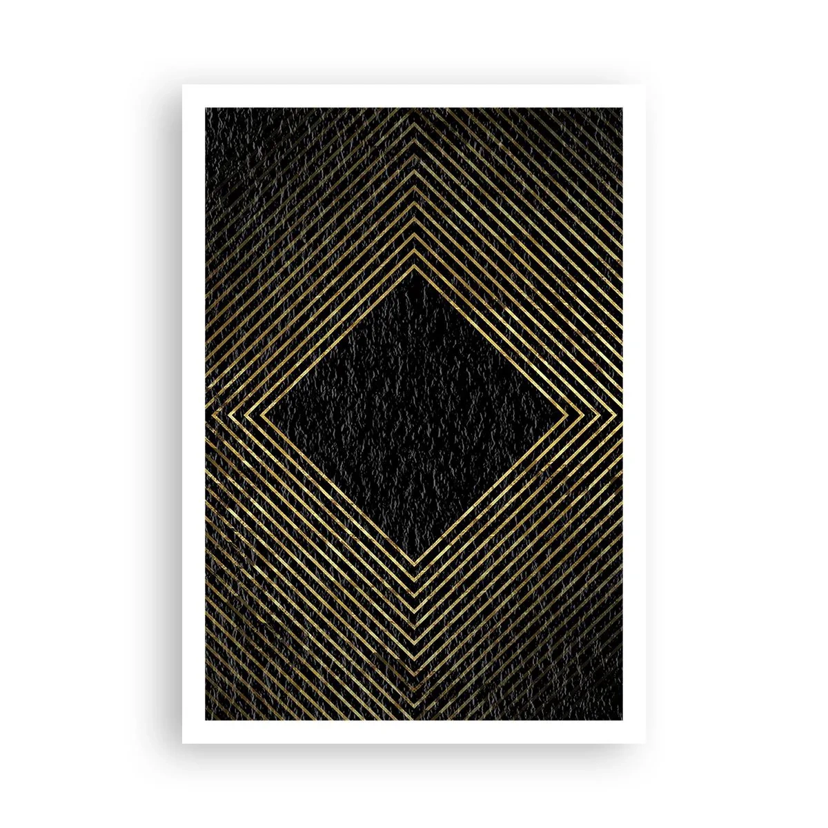 Poster - Geometria in stile glamour - 70x100 cm