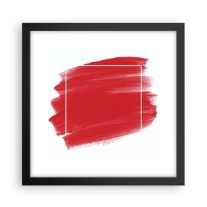 Poster in cornice nera - Fuori dagli schemi - 30x30 cm