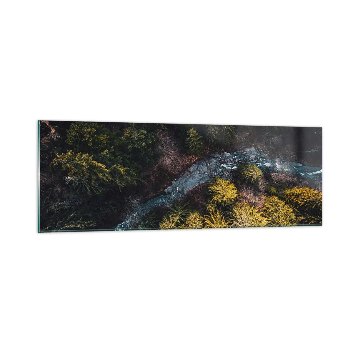 Quadro su vetro - Sempre più veloce - 90x30 cm