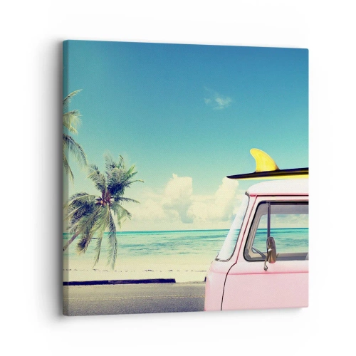 Quadro su tela - Stampe su Tela - Tempo di vacanze - 30x30 cm