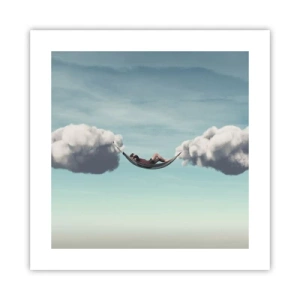 Poster - La felicità del momento - 40x40 cm