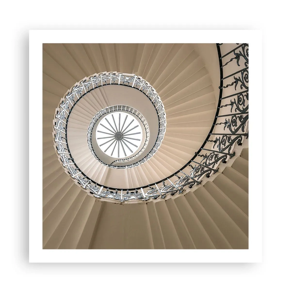 Poster - Al centro della chiocciola - 60x60 cm