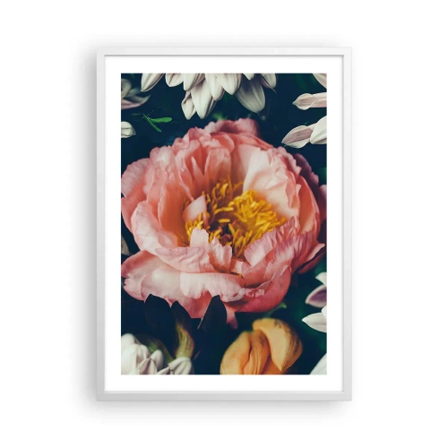 Poster in cornice bianca - Con fasto barocco - 50x70 cm