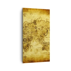 Quadro su tela - Stampe su Tela - Questo mondo è strano - 55x100 cm