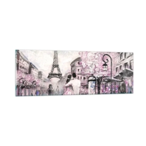 Quadro su vetro - Se innamorarsi, allora solo a... - 90x30 cm