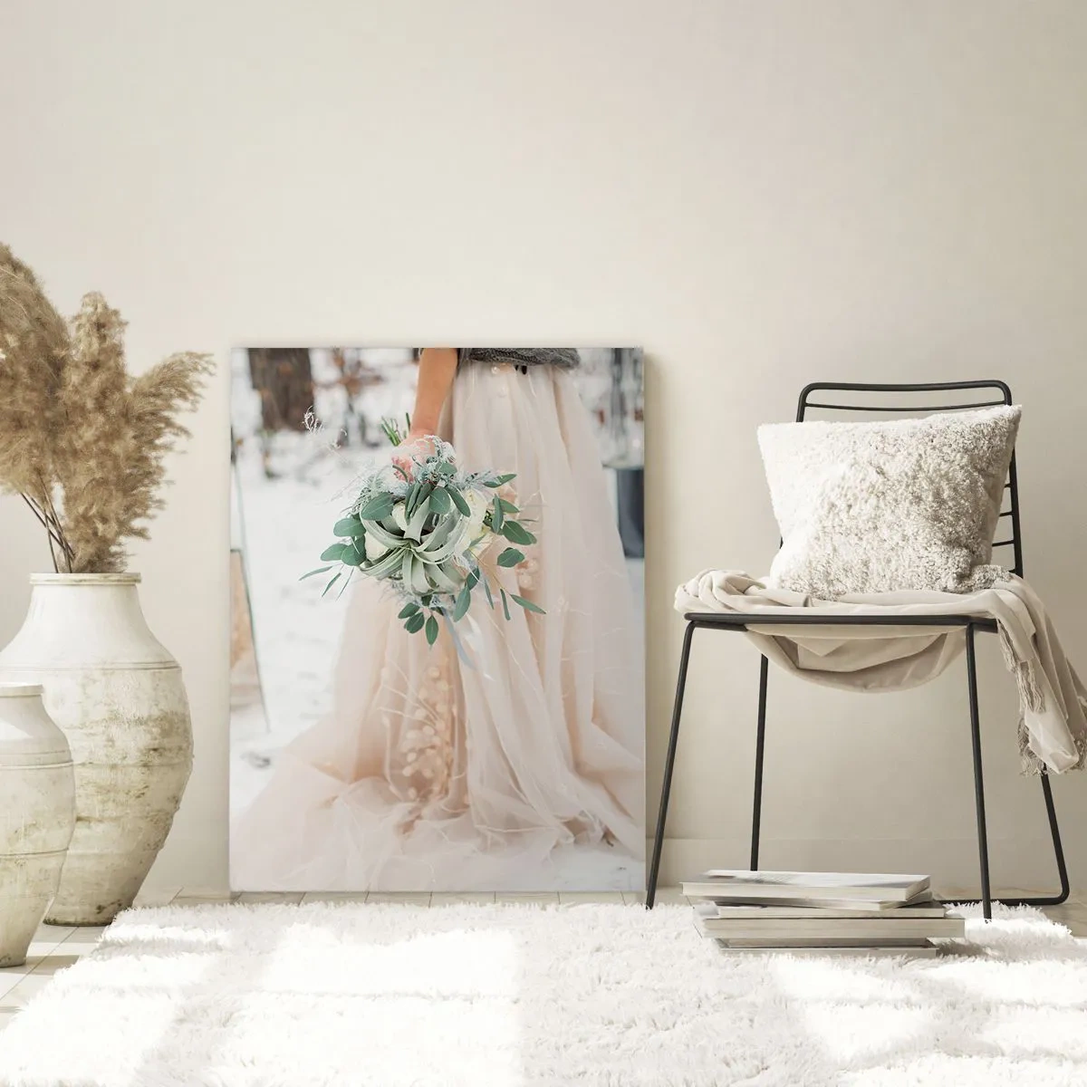 Quadro su vetro - E vissero felici e contenti - 70x100 cm