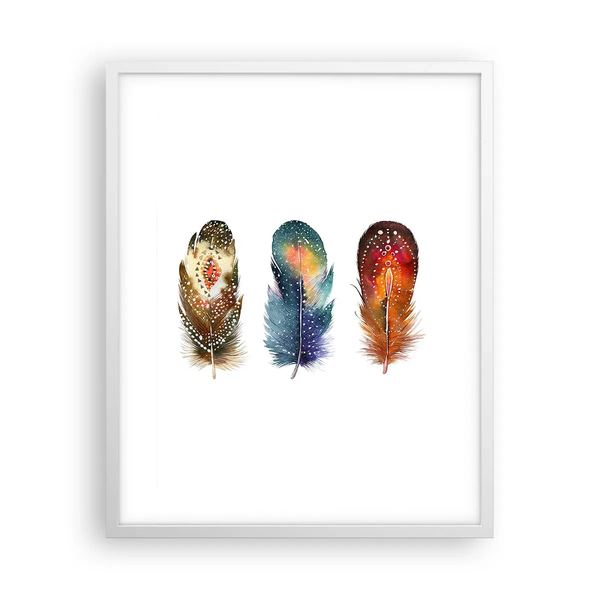 Poster in cornice bianca - Cerimonie, riti, misteri - 40x50 cm