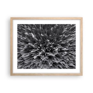 Poster in cornice rovere chiaro - Spigolosità massima - 50x40 cm