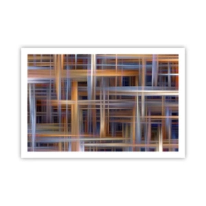 Poster - Tessute con la luce - 91x61 cm