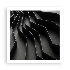 Poster - Ordine tridimensionale - 60x60 cm