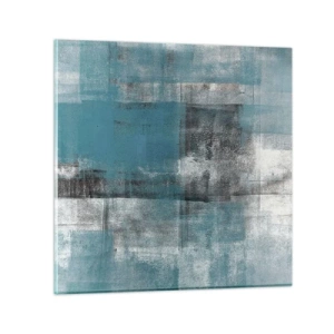 Quadro su vetro - Acqua e aria - 50x50 cm