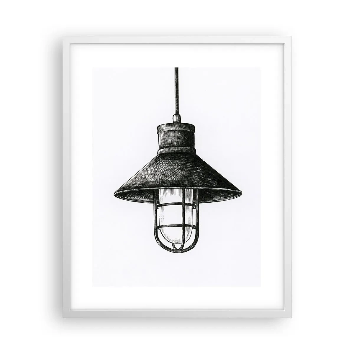 Poster in cornice bianca - Come tanti anni fa... - 40x50 cm