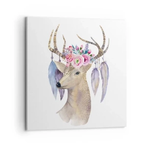 Quadro su tela - Stampe su Tela - Guida delle anime: delicato e innocente - 50x50 cm