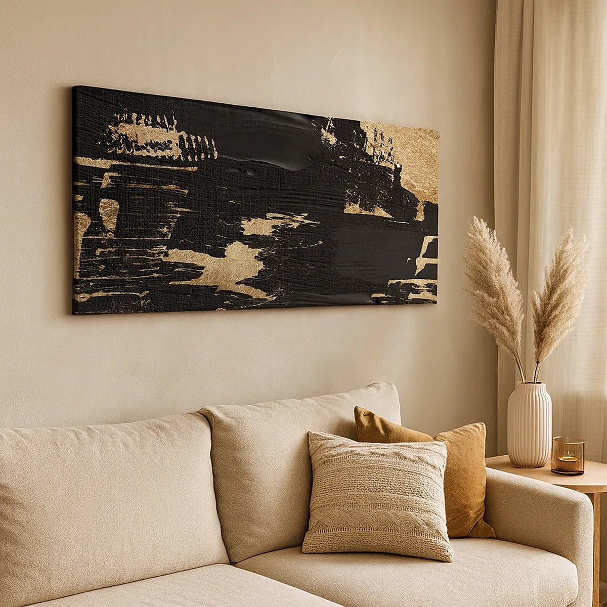 Quadro su tela - Stampe su Tela - Tracce del contatto - 30x30 cm