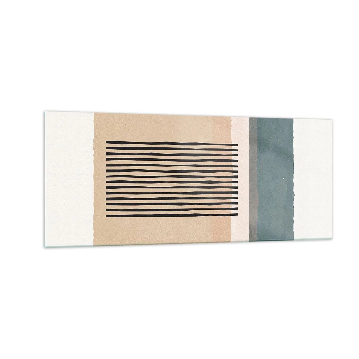 Quadro su vetro - Tutto a posto - 100x40 cm